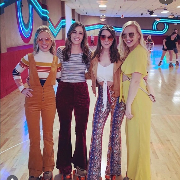 Multicolor Patterned Pants - Picture 3 of 4